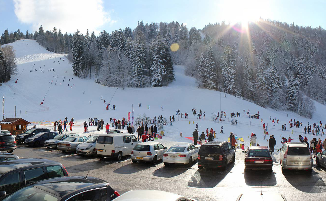 Wintersport Ventron - Vogezen
